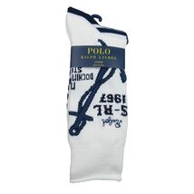 Polo Ralph Lauren RL Anchor Slack Socks Mens Size 6-12.5 (2 PAIRS) NEW - $25.88