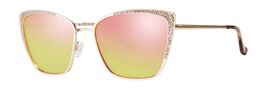 Kensie Book-It Sunglasses Sun Glasses Rose Gold (Polarized) Authentic Ne... - $106.92