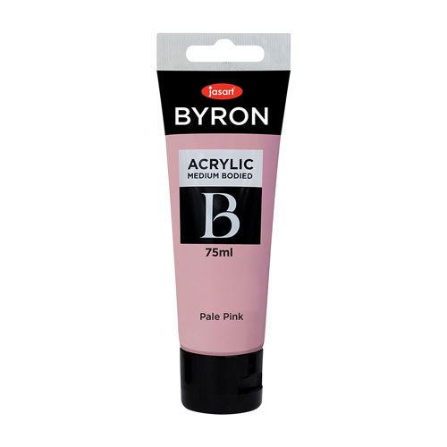 Jasart Byron Acrylic Paint 75mL - Pale Pink - $16.63