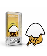 FiGPiN Classic Gudetama I Can&#39;t #514 Hard Enamel Pin LE1500 - $19.64 CAD