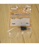 NOS ITT Pomona Electronics 1269 Double Banana to BNC Female Adapter - $19.99