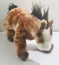 OATS THE BROWN HORSE TY BEANIE BUDDY PONY 14&quot; PLUSH - $259.97 MXN