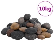 Polished Pebbles 10 kg Mixed Colour 5-8 cm - £15.65 GBP