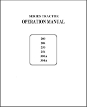 Fits Mahindra Jinma - 200 204 250 254 300A 304A Tractor Operator Manual - €13,02 EUR