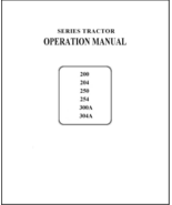 Fits Mahindra Jinma - 200 204 250 254 300A 304A Tractor Operator Manual - €13,02 EUR