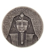 2017 2oz Argento Repubblica Di Chad Egiziano RELIC Serie Ramesses II Moneta - $217.47 CAD