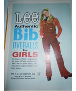 Vintage Lee Authentic Bib Overalls for Girls Print Magazine Advertisemen... - €5,22 EUR