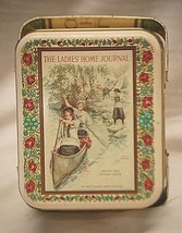 The Ladies Home Journal Metal Basket Tin Can August 1912 Reproduction - $16.82