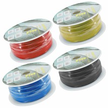 4x Rolls 18 GAUGE 400 FT EA SPOOLS REMOTE POWER WIRE CABLE PRIMARY AUTO ... - £56.05 GBP