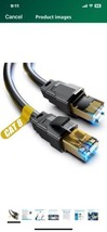 Vabocu Cat 8 Ethernet Cable 1.5ft - $4.83