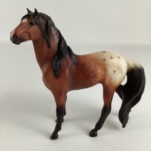 Breyer America&#39;s Wild Mustangs Chestnut Appaloosa Model Horse Vintage 1990s - $29.41