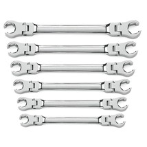 GEARWRENCH 6 Pc. Flex Flare Nut Wrench, Metric - 81911D - £126.78 GBP