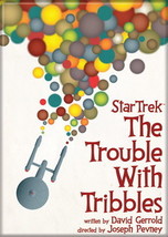 Star Trek Original Series The Trouble With Tribbles Episode Poster Magne... - £3.95 GBP
