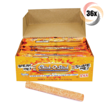 Full Box 36x Sticks Atkinson&#39;s Chick-O-Stick Peanut Butter Coconut Candy | .7oz - £20.09 GBP