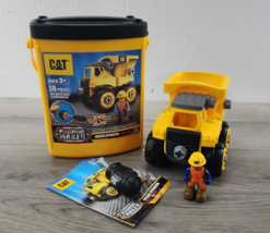 CAT Machine Maker Junior Operator Dump Truck Construction Assembly Kit Complete - £17.48 GBP
