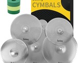 Practice With Cymbal Felt And A Sleeve With The Batking Low Volume Cymba... - $116.93
