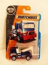 Matchbox 2016 #013 Blue MBX Urban Tow Truck MBX Adventure City Series MOC - £9.39 GBP