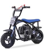 MotoTec Bandit 52cc 2-Stroke Kids Gas Mini Bike Blue or Red - $6,630.84 MXN
