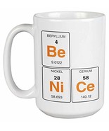 Make Your Mark Design Be Nice. Chemistry Coffee &amp; Tea Mug for Chemists o... - $466.86 MXN