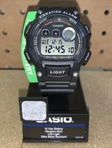 Casio W735H-1AV Men’s Digital Sport Watch Dual Time Countdown Timer Stopwatch - £19.50 GBP