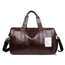 2022 Leather Handbag Men Messenger Bag Casual Men Travel Bags Briefcase Shoulder - £88.52 GBP