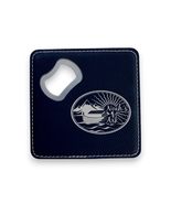 Coaster W/BOTTLE OPENER - Noahs Ark - SET OF 2 (Black/Silver) - $19.59