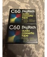 C60 ProTech - Audio Cassette Tape - 60 Minute Normal Position 2 Pack New... - €17,30 EUR C60 ProTech - Audio Cassette Tape - 60 Minute Normal Position 2 Pack New... - €17,30 EUR