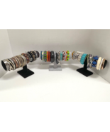 65+ pc Lot of Vintage to Modern Bracelets Boho Beads Bangles Stretch More - $1,102.39 MXN