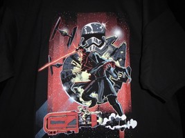 TeeFury Star Wars XLARGE &quot;Episode Seven&quot; Tribute Parody Shirt BLACK - £11.79 GBP