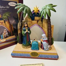 Jim Shore A Savior Before Us 500/750 Large Christmas Nativity Scene Decor Box - £434.37 GBP