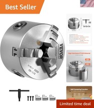 Durable HT300 3-Jaw Lathe Chuck - 80mm, 0.08-2.48 in Clamping for Metals... - $124.99