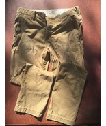 Hollister® Mens Classic Fit Chino Khaki Pants- 34 x 32 Khaki - $40.68 CAD