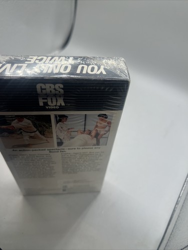 YOU ONLY LIVE TWICE-- James Bond — SEALED VHS WITH CBS/FOX MARK ! Item image 10