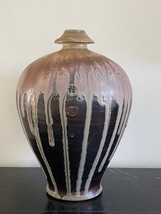 Impressive Asian Ceramic Drip Vase Marked Signed by Artist - £1,190.10 GBP