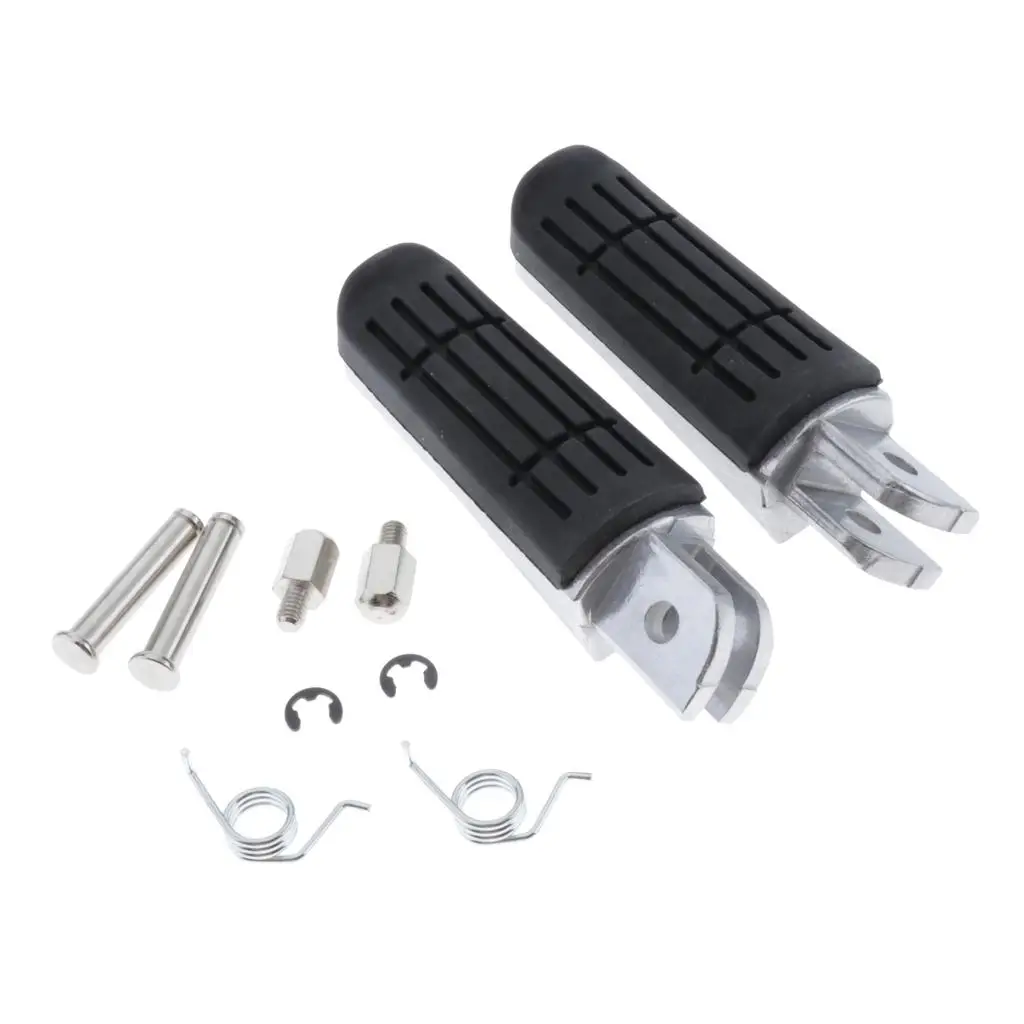 1 Pair Front Footpegs Rest Pegs Mini Pedals Fit for FJR 1300 FZ1 FZ6 - $21.27