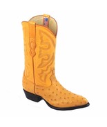 LOS ALTOS BUTTERCUP LEATHER OSTRICH NEW J BOOTS STYLE # 1 99 03 02. - £276.17 GBP+