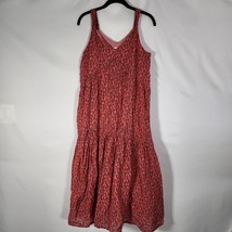 Joie Bondi Tea Rose Tiered Sleeveless Maxi Dress Womens Size Small - $549.77 MXN