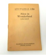 Little Blue Book No. 158, ‘Alice in Wonderland’ By Lewis Carroll - £11.03 GBP
