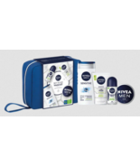 Nivea Men Set To Go Wash Kit Sensitive Care Regime 5-Piece Gift Set NEW - $24.99