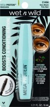 Wet n Wild Mega Protein Conditioning Mascara #C149A VERY BLACK * 149 * - £3.92 GBP