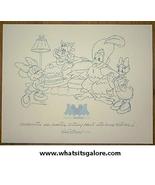 Walt Disney litho MICKEY MOMS CLUB lithograph minnie mouse clarabelle cow + - £13.37 GBP