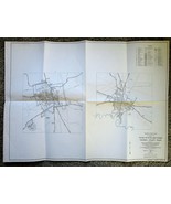 1976 CALDWELL COUNTY, TEXAS - Detail Of Cities &amp; Towns - 18&quot; x 24&quot; Folde... - $255.34 MXN