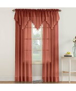 Erica Crushed Voile Panel Pairs Cedar 51&quot; W x 84&quot; L - $32.53 CAD
