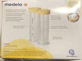 Medela Breastmilk Freezing and Storage Bulk Pack 12 Bottles and lids Tea... - $21.78