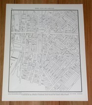 1937 Original Vintage City Map Of Rochester / New York - £21.41 GBP