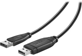 Insignia NS-PU965XF Black 6ft Universal File Transfer Cable |RB2 - £7.98 GBP