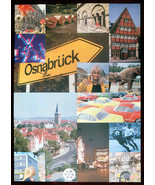 Original Poster Germany Osnabruck Town Photo View Tourism Deutschland Vi... - $55.67