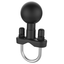 RAM Mount Steel 1.5&quot; C-Ball U-Bolt Base for 1&quot; - 1.25&quot; Diameter Rails RA... - £25.69 GBP