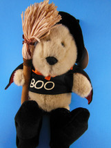 Witch Bear Starbucks Bearista Boo B EAN Bag Plush Yr 2000 Halloween 11TH Ed. Mwt - £13.91 GBP