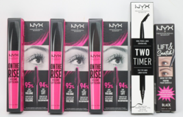 NYX Professional Makeup On the Rise Lift N Snatch Two Timer Lot of 5 New BLACK - £23.44 GBP